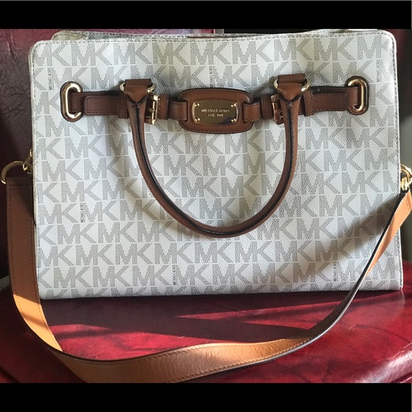 MK Hamilton large signature MK east west tote - Picture 4 of 7